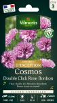 Fleurs - Cosmos Double Click Rose Bonbon - Graines d'Exception - PACKAGING_RECTO